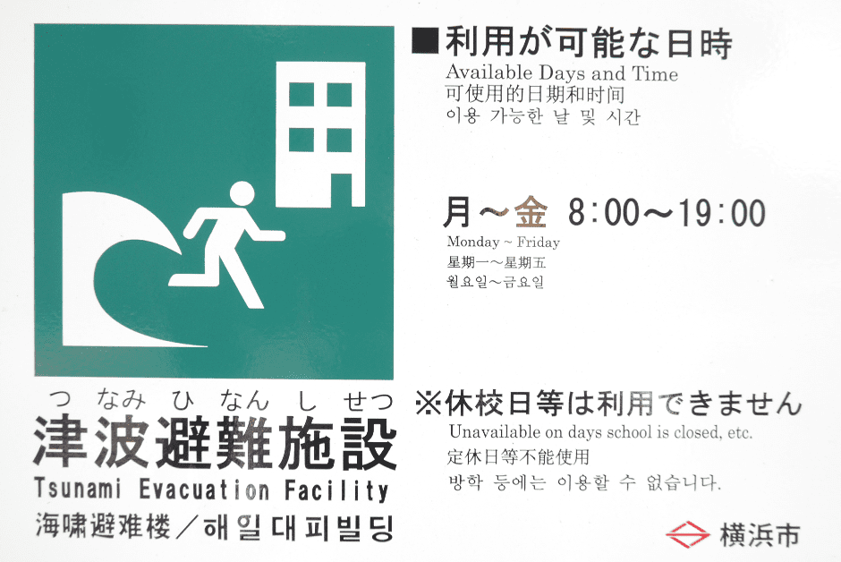 災害・津波発生時における施設等の提供協力