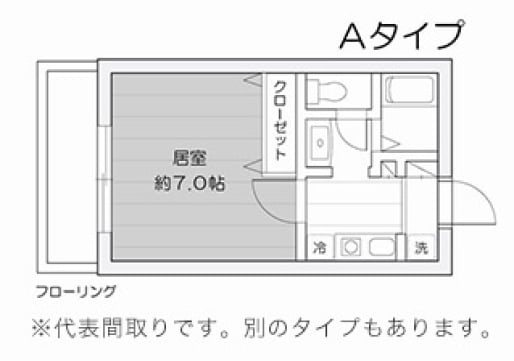 Aタイプ 間取り